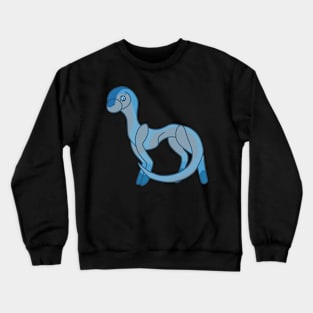 Skinny Dragon :: Dragons and Dinosaurs Crewneck Sweatshirt